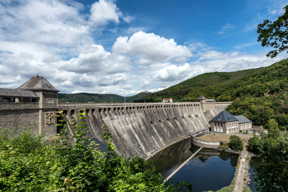 Tour 2 Edersee Sperrmauer